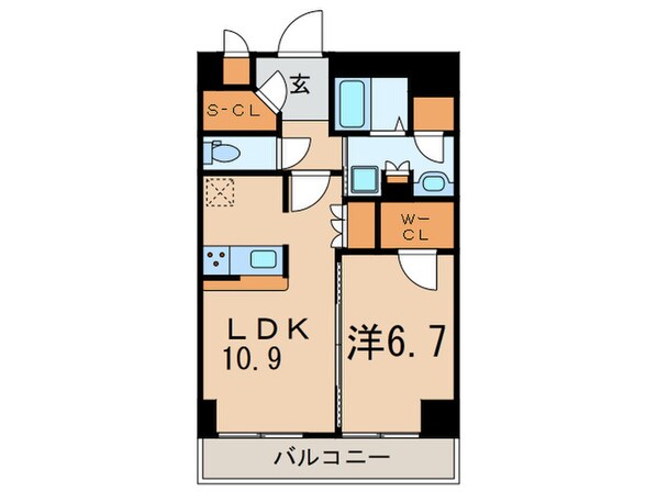 ＺＩＮＮＩＡ大森西の物件間取画像